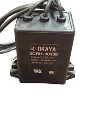OKAYA 3CRH-30330 Surge Suppressor 3Ph Delta 500V 50/60Hz 2 Bolt 3 Wire NEW