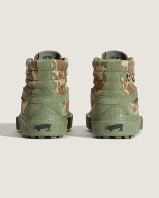 VN000MYGDP0 WTAPS OAMC OTW by Vans Sk8-Hi GL Lug Duck Camo (Men's