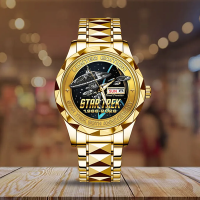 Star Trek 60th Anniversary Alloy Luxury Quartz Watch | eBay