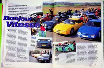 Sport Auto 04/1997 Venturi 300 Atlantique mit 282PS im Fahrbericht auf einer Sei