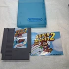 1985 Vintage Super Mario Bros 2 Nintendo NES  Video Game Cartridge Manual