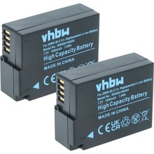 2x Batería para Panasonic Lumix DMC-G5K DMC-FZ300 DMC-FZ330 DMC-G5 1000mAh