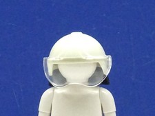 1 x HELM MIT VISIER NACKENSCHUTZ PLAYMOBIL zu FEUERWEHR THW RETTUNG Bergung RAR