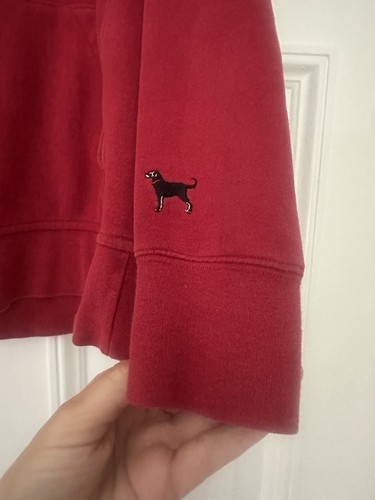 The Black Dog hoodie, red, youth size M - Picture 4 of 11