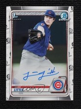 2020 Bowman Draft Chrome Draft Picks Auto Luke Little #CDA-LL Auto 09om