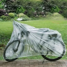 5Pcs/set Disposable Transparent Bicycle Cover Mountain Bike Full Set Rain Cover