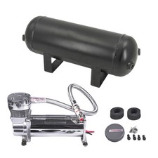 Air Compressor 3 Gallon Air Tank Kits For Air Ride Suspension Or Train Horn