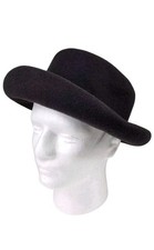 Michael Howard Miss Bierner Ladies Fedora Hat 100 Wool USA Purple Plum Church