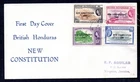 British Honduras - 1961 New Constitution Overprints First Day Cover