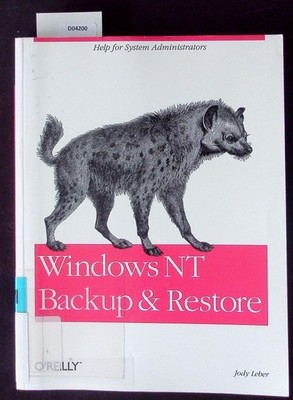 Windows NT backup & restore. Leber, Jody: