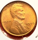 1940-D Lincoln Wheat Cent Penny GEM RD BU From an Original Bank Roll