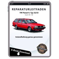 VW Passat 2 1985-1988 Instandhaltung Inspektion Wartung Servicehandbuch Download