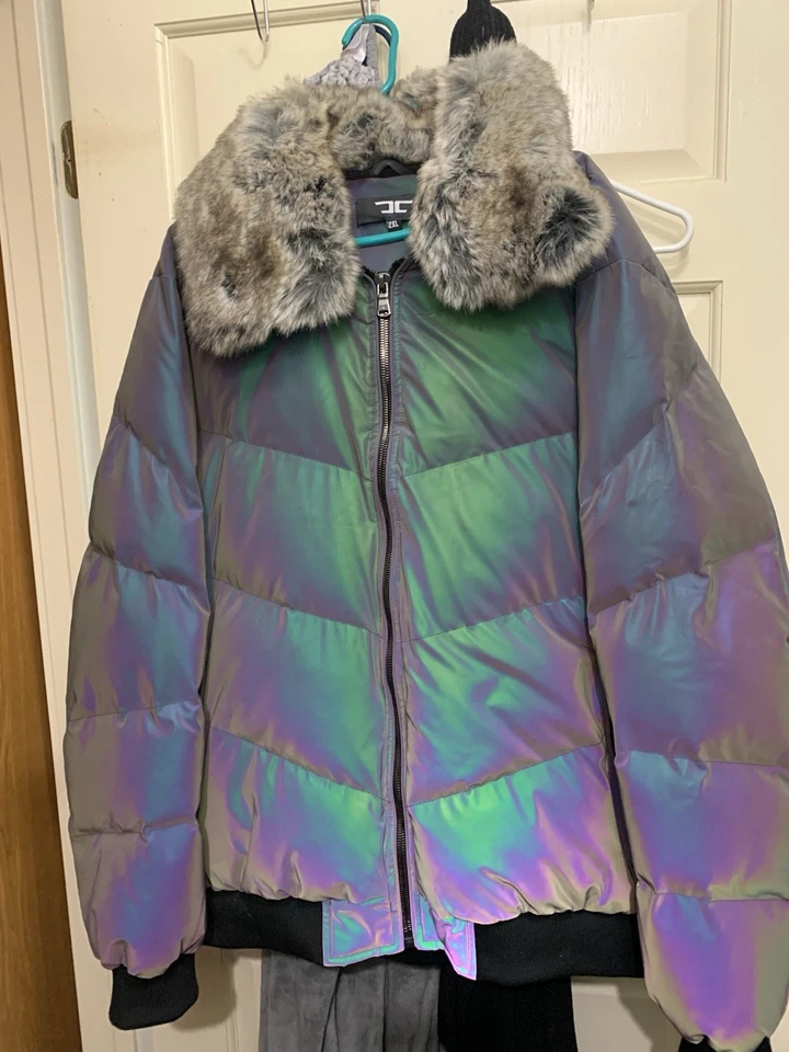 Abrigo de invierno Jordan Craig para mujer 2xl de piel... Nuevo, usado 2 horas Foto 2 de 2