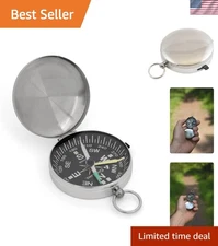 Magnetic Jewel-Neced Compass with Positive Lock - Your Essential Adventure Guide