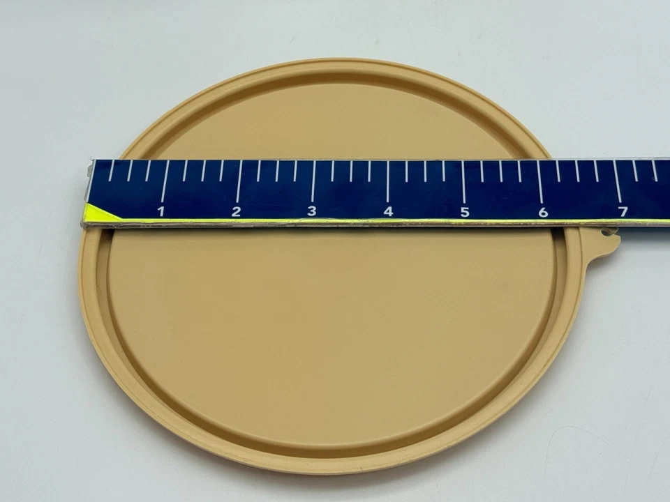 Tapa de repuesto Tan Tupperware 6" #227 para contenedores 155 1405 264 234 1842 227G Foto 3 de 3