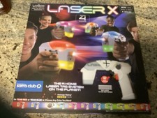 Laser X Ultra 4-Player Laser Tag Blaster Set, Blaster to Blaster, 200ft Range