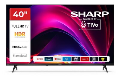 Sharp 40HE2745E Fernseher 40 Zoll Smart TV TiVo HDR TV Full HD Triple-Tuner 2026