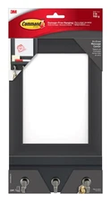 Best Command Dry Erase Message Center Slate, 1-Message Center with Key Hooks