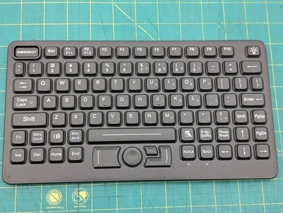 iKey SL-86-911-FSR-OEM Rugged Sealed Keyboard w/ Emergency Key !w/ CABLE!