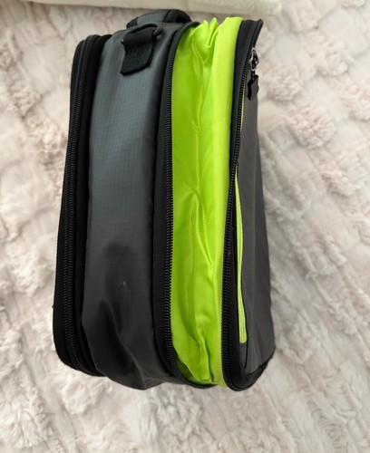 Arctic Zone Ultra Expandable Insulated Lunch Food Pack Bag. Gray Yellow. 10.5” - Picture 11 of 20