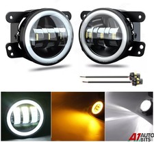 2X 4 " LED Rund Nebelscheinwerfer DRL Passend für Jaguar S-TYPE X-TYPE 2X 06 -