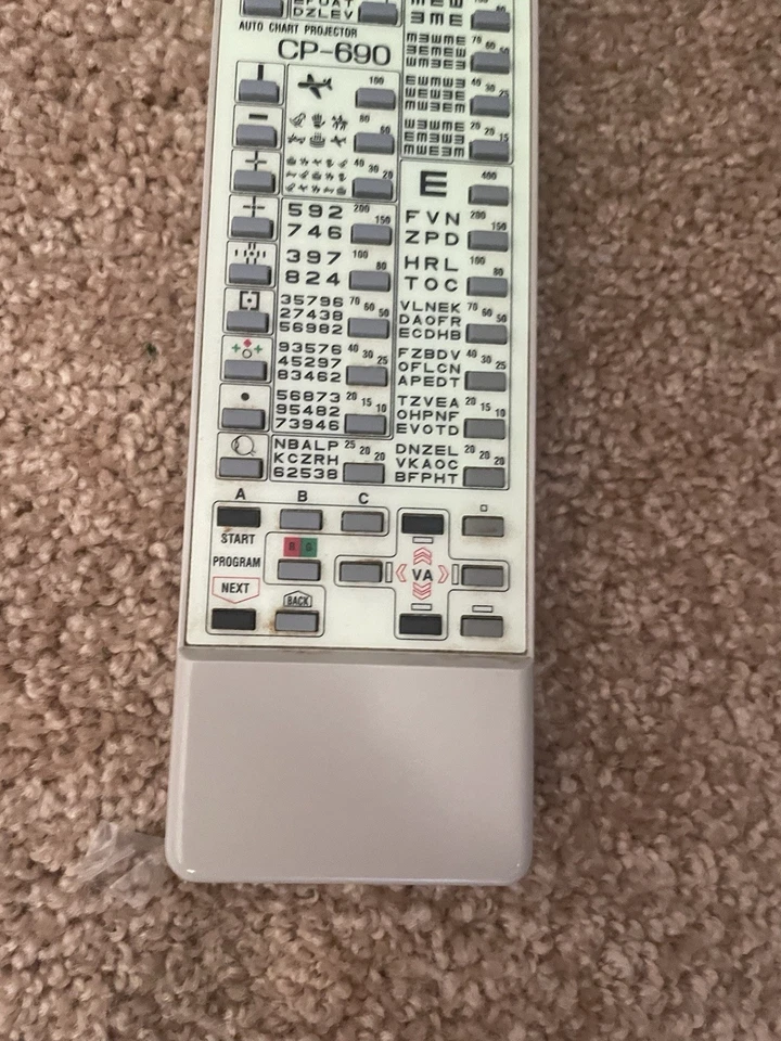 Пульт дистанционного управления для автоматического проектора Marco CP-690 - Изображение 3 из 4