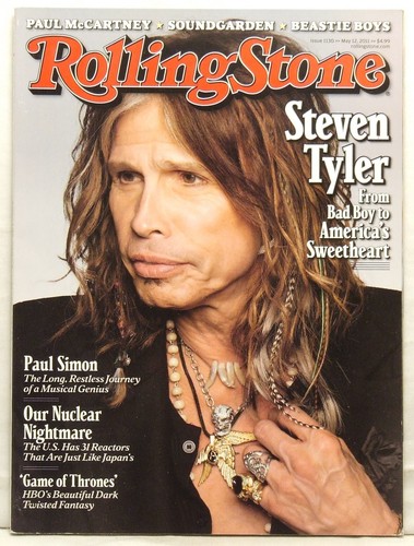 ROLLING STONE MAGAZINE ISSUE 1130 STEVEN TYLER AEROSMITH PAUL SIMON MAY 12 2011! - 第 1/1 張圖片