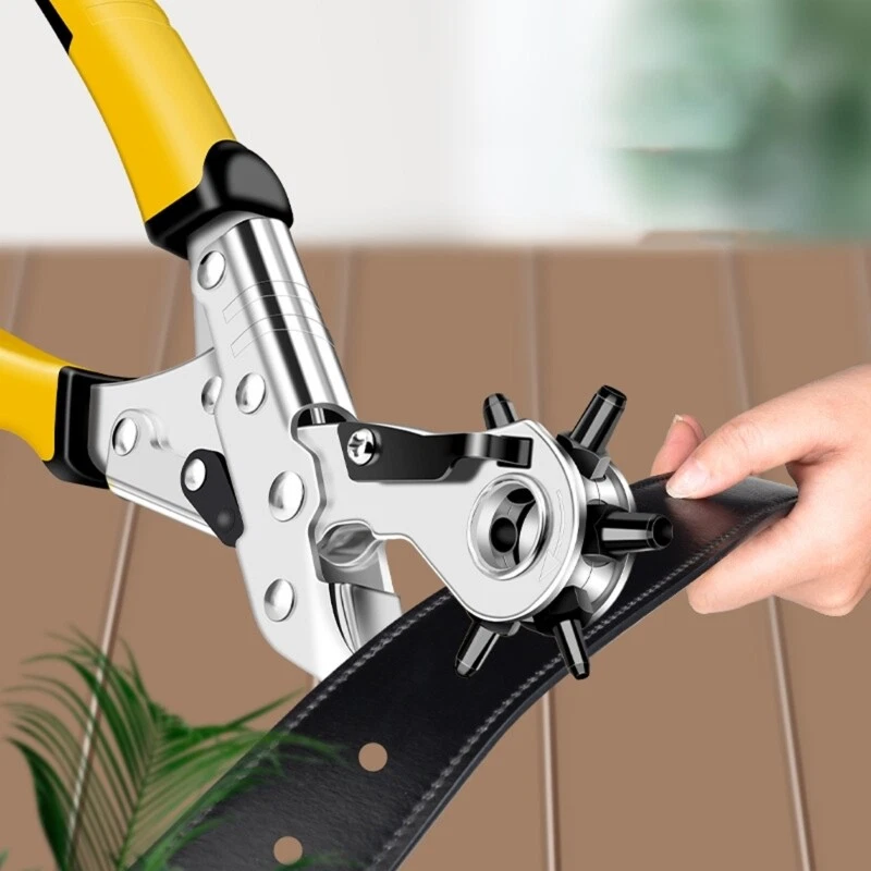 Professional leather hole clearance punch