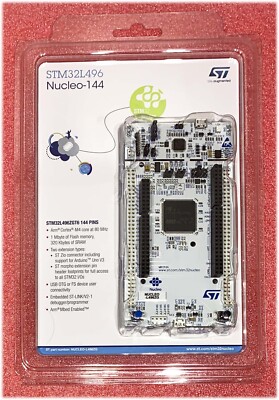 NUCLEO-L496ZG - STM32L496ZGT6 Nucleo-144 Dev Board w/ Arduino  Uno V3 Expansion