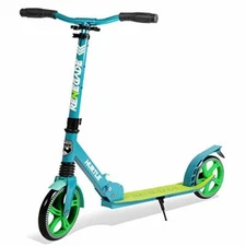 Hurtle HURTSTEL Lightweight and Foldable Kick Scooter - Adjustable Scooter