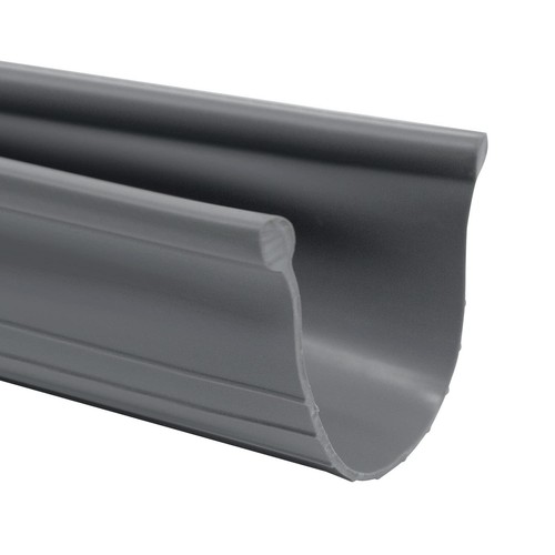 Garage Door Weather Seal Bottom Seal Bead Type Grey Vinyl (16') 16