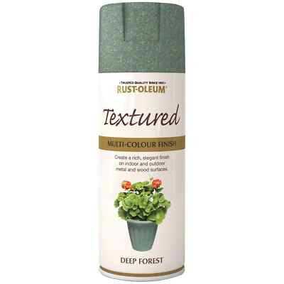 Rust-Oleum Echt Steinoptik Struktur Tiefwald Sprühfarbe Dekorativ 400ml