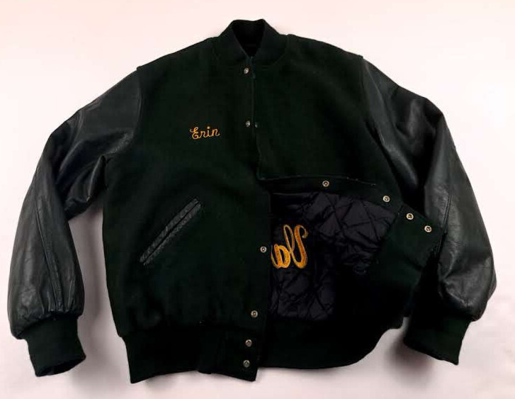 Harrison Varsity Varsity Jacket Large Leather Sle… - image 4