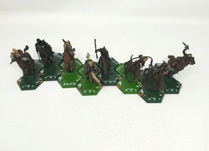 Sabertooth LOTR Lord of the Rings Combat Hex Tabletop Game Miniature Lot 8 Rider | eBay
