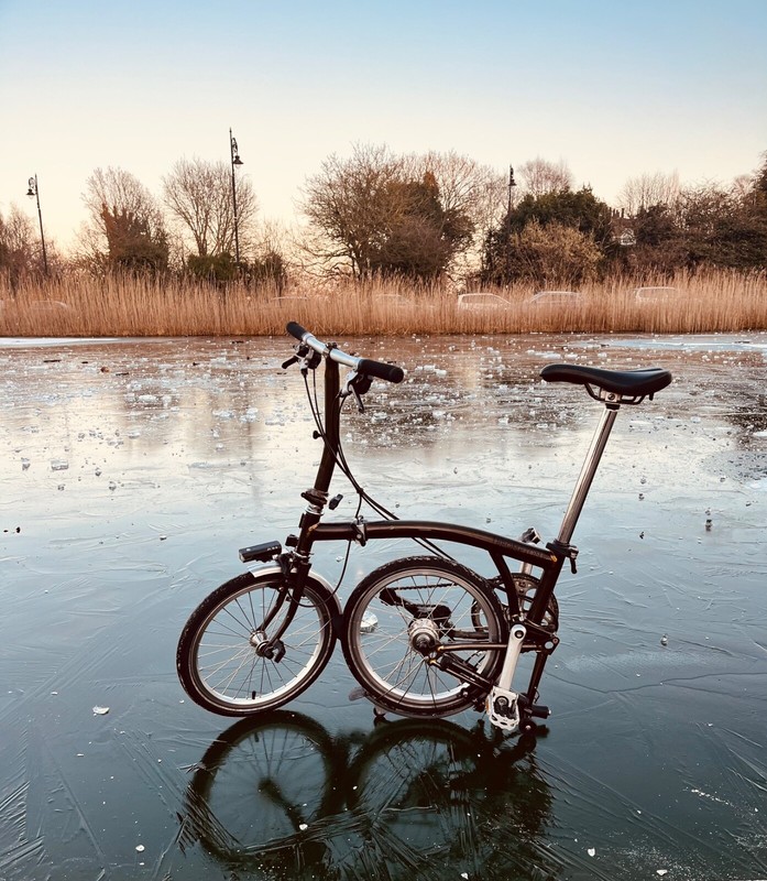 Brompton C Line 6 Speed - Raw Lacquer