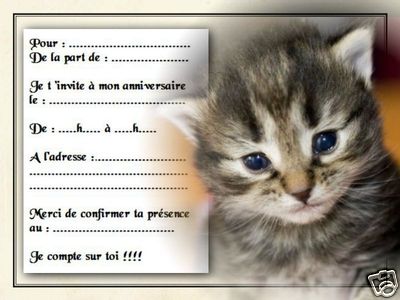 5 Or 12 Birthday Invitation Cards Ref 1038 Ebay