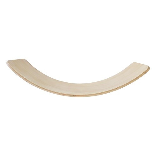 Wooden Balance Board Wobble Curved Waldorf Board Yoga Rocker Leaning Toy for Kid - Picture 15 of 21