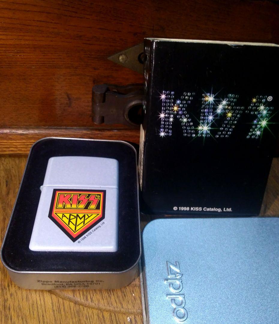 希少　Zippo ジッポー KISS キッス　Army ジーン・シモンズ Rare Zippo Zippo KISS Kiss Army Gene Simmons | eBay