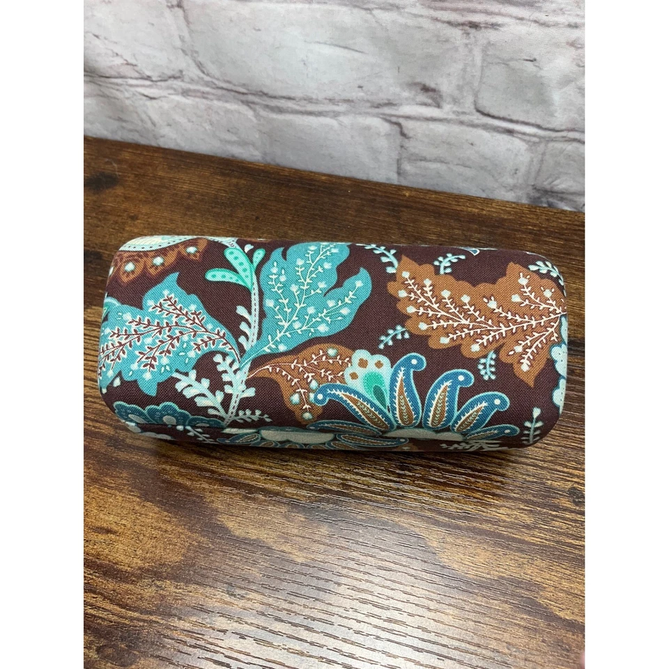 Vera Bradley Eyeglasses Case Floral Pattern Hard Shell Protective - Image 2 of 4