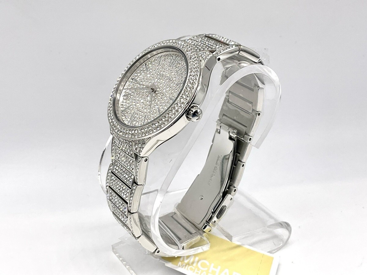 Michael Kors Kerry Crystal Pave Stainless Steel Ladies Michael Kors Kerry Crystal Pave Stainless Steel Ladies