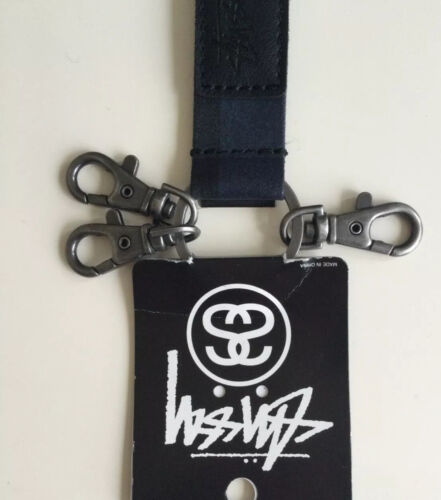 Stussy Tartan Multi Navy Keychain - Picture 3 of 6