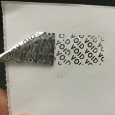 2000pcs VOID Security Warranty Labels Sticker Removed Tamper Evident Warning