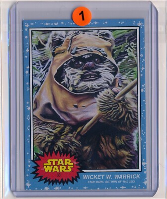 2019 Topps Star Wars Living Set #33 Wicket W. Warrick (Ewok