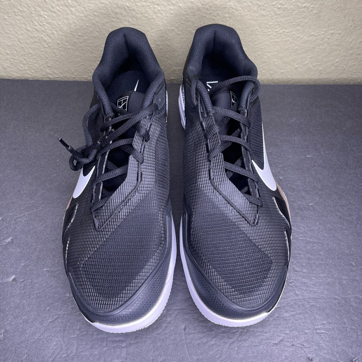 New Nike Air Zoom Vapor Pro HC Men Size 12.5 Black White New Nike Air Zoom Vapor Pro HC Men Size 12.5 Black White