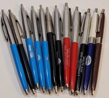 Lot Vintage Bell System Telephone Ballpoint Pen Waterbury Nebs Cooper Tire AT&T