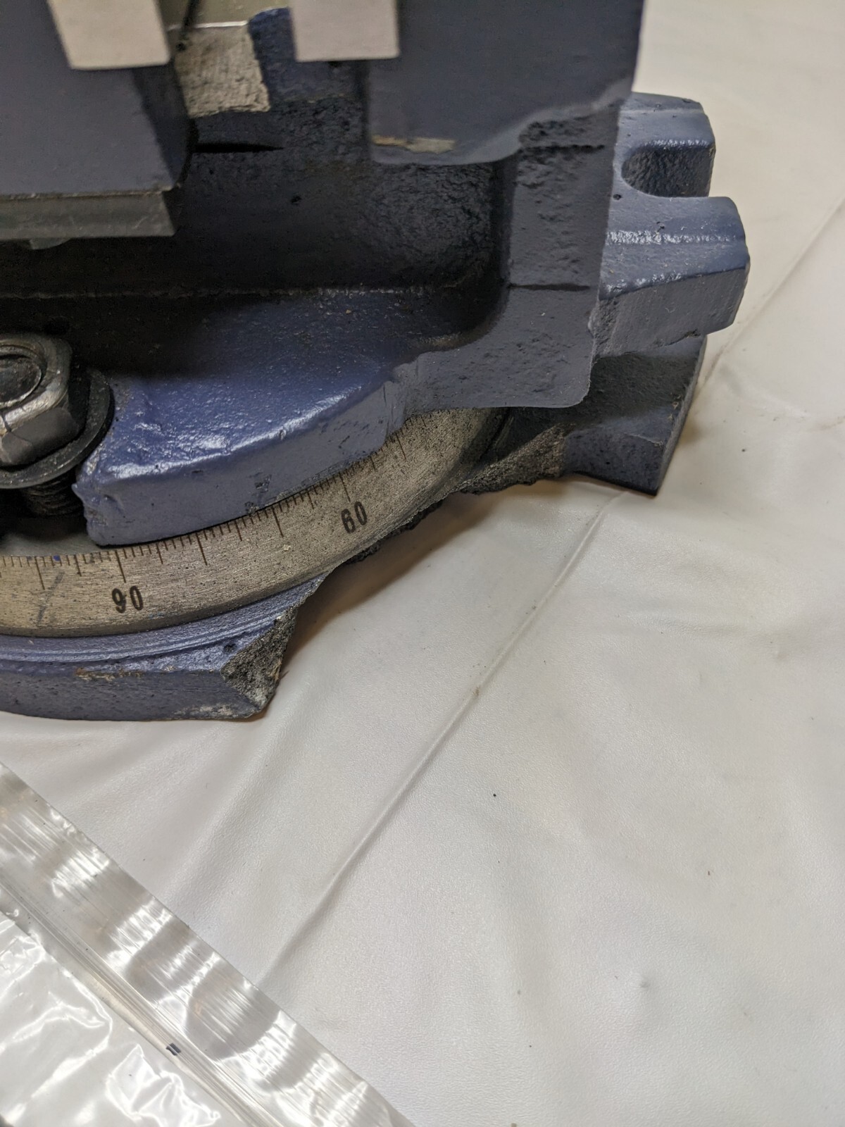 PALMGREN Machine Vise: 4″ Jaw Width, 4″ Jaw Opening, Swivel Base PARTS/Repair