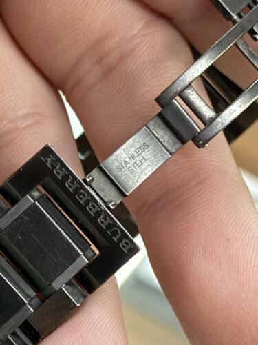 Orologio Uomo Burberry The City BU9381 Cronografo Acciaio Inox Swiss Made - Foto 11 di 11
