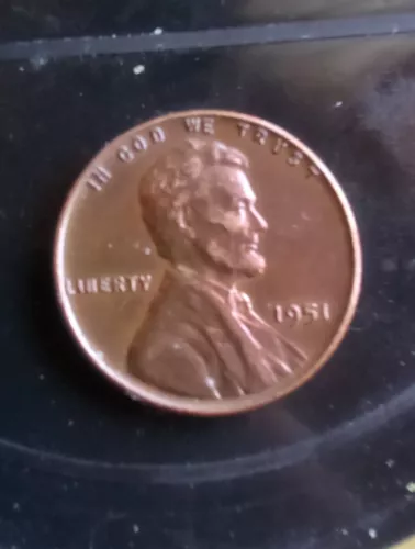 1951 Wheat Penny Double Die Obverse No Mint mark Great Condition Rare!