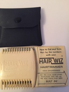 Vintage Hair Wiz Hair Trimmer Made In Germany With Instructions