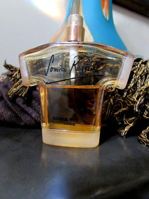 Sonia Rykiel Eau De Toilette Spray 1oz Vintage Original Formula-50% full